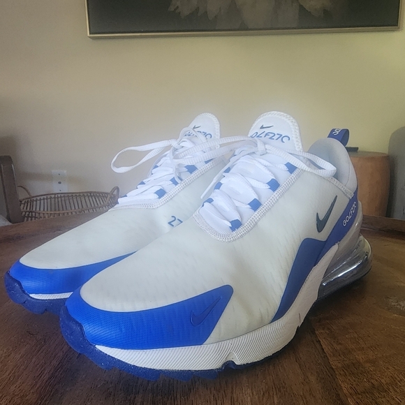 Nike Air Max 270 G Golf Shoes White Racer Blue CK6483-106 Men\'s SZ 11.5 main image 12
